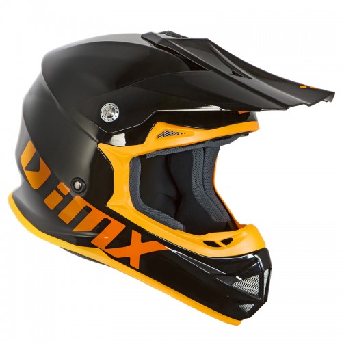 IMX Racing FMX 01 Motorcycle Helmet Black Orange Bikeworld