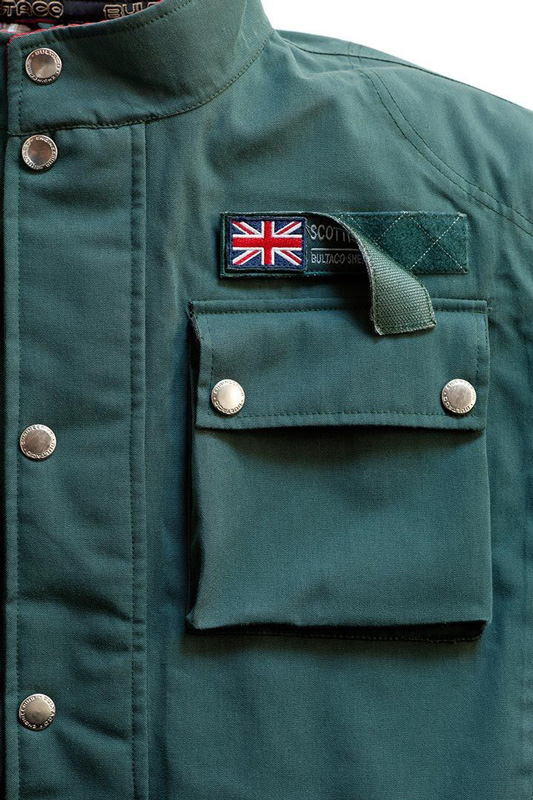 Bultaco Heritage Textile Jacket Green