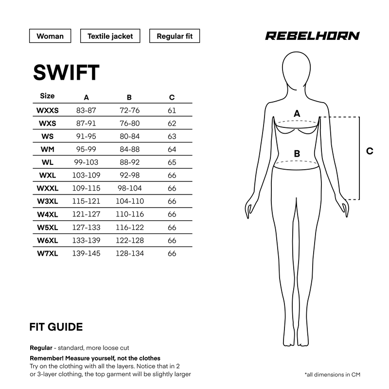 Rebelhorn Swift Ladies Textile Jacket - Image 3